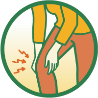Muscle or Joint Discomfort Illustration of Muscle Aches
